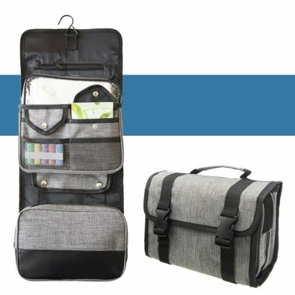 Travel Portable With Hook Folding Large Capacity Cosmetic Bag | Luggage & Travel Bag’s Bags Luggage & Travel Bag's