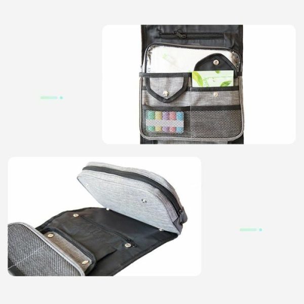 Travel Portable With Hook Folding Large Capacity Cosmetic Bag | Luggage & Travel Bag’s Bags Luggage & Travel Bag's