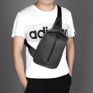 Trendy Men’s Canvas Chest Bag Casual Outdoor | Backpacks Backpacks Backpacks