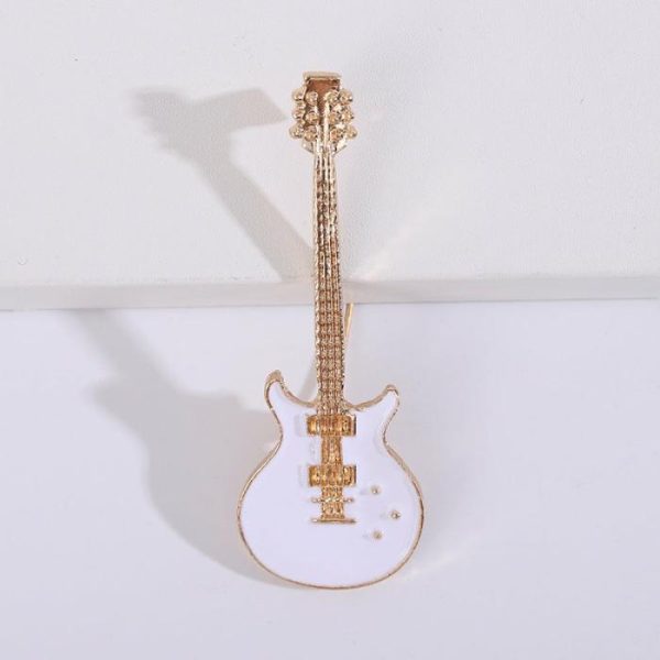 Women’s Fashion Alloy Oil Drip Guitar Corsage | Brooches Brooches Brooches