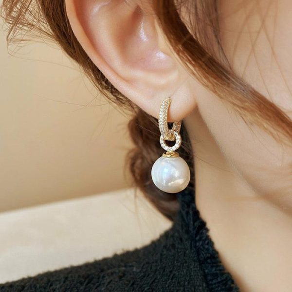 Women’s High-end Trendy Niche Design Pearl Earrings | Earrings Earrings Earrings