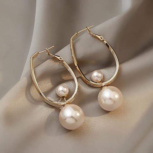 Women’s High-end Trendy Niche Design Pearl Earrings | Earrings Earrings Earrings