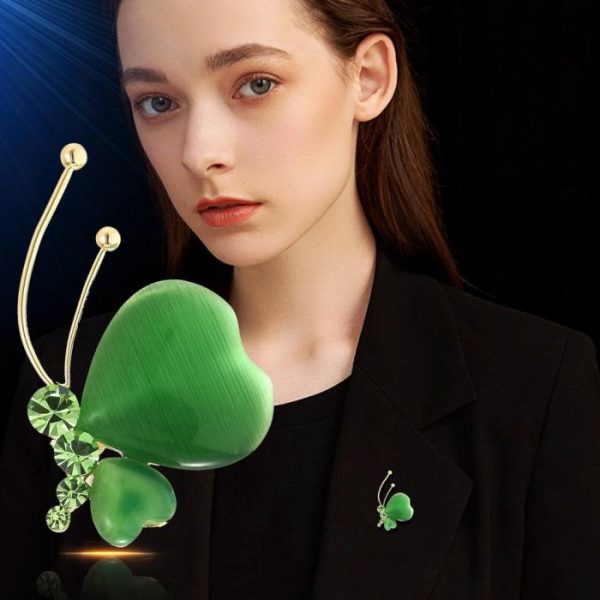 Women’s Opal Four-leaf Clover Luxury Brooch | Brooches Brooches Brooches