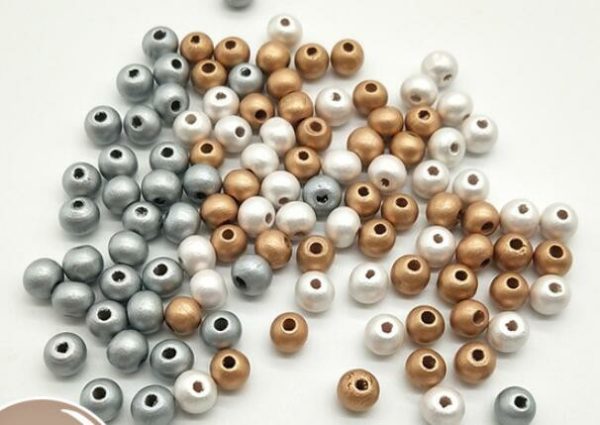 Wood Beads Round Loose Spacer For Jewelry Making DIY | Fashion Jewelry Sets Fashion Jewelry Sets Fashion Jewelry Sets