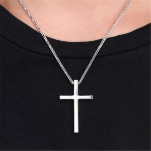 Simple Fashion Creative Cross Couple Pendant Necklace | Fashion Jewelry Sets Fashion Jewelry Sets Fashion Jewelry Sets