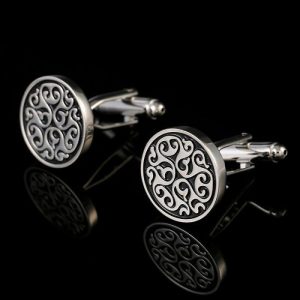 European And American Palace Pattern Cufflinks Cuff Nails Men’s French Shirt Buttons | Men’s Cuff Links Jewelry Men's Cuff Links