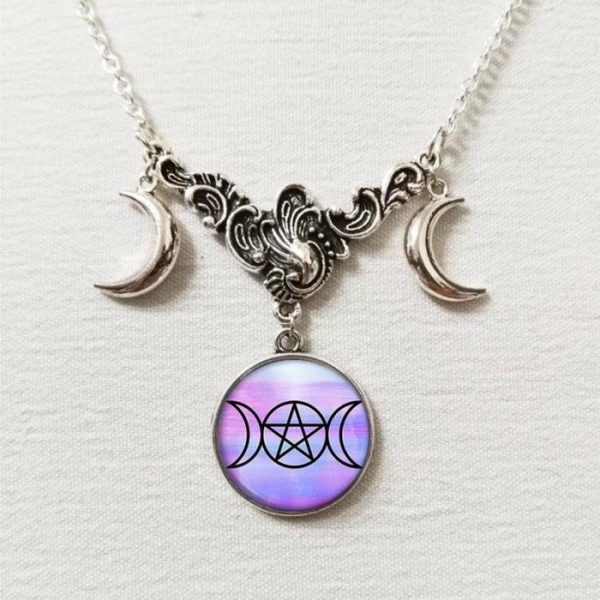 Triple Moon Silver Necklace | Necklace & Penddants Jewelry Necklace & Penddants