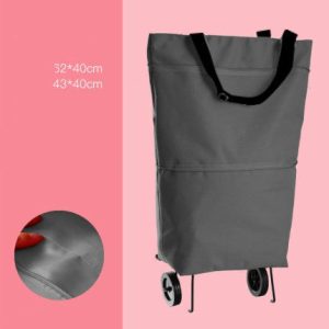 Home Folding Tug Bag Wheel Shopping Travel BagShopping Cloth Bag Luggage Bag Folding Shopping Bag | Luggage & Travel Bag’s Bags Luggage & Travel Bag's